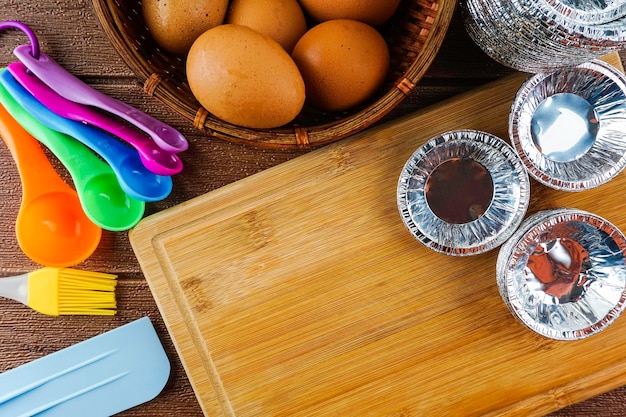 kitchen tools on counter